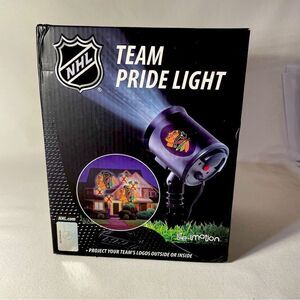 🏒 Team Pride Light NHL Chicago Blackhawks hockey projector light